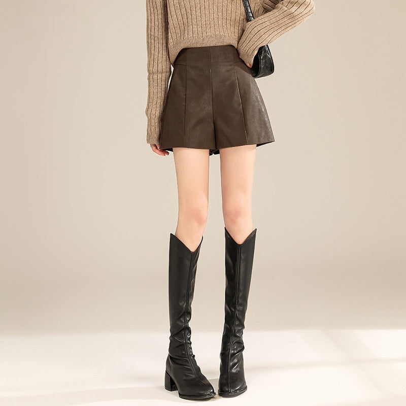 Line Bootcut Pants Spring And Summer Wide Leg Pants Outer Wear High Waist