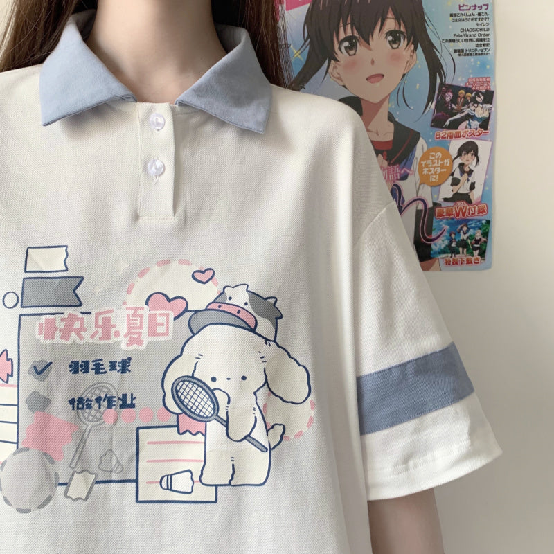 Ins Design Sense Street Style Girl Top