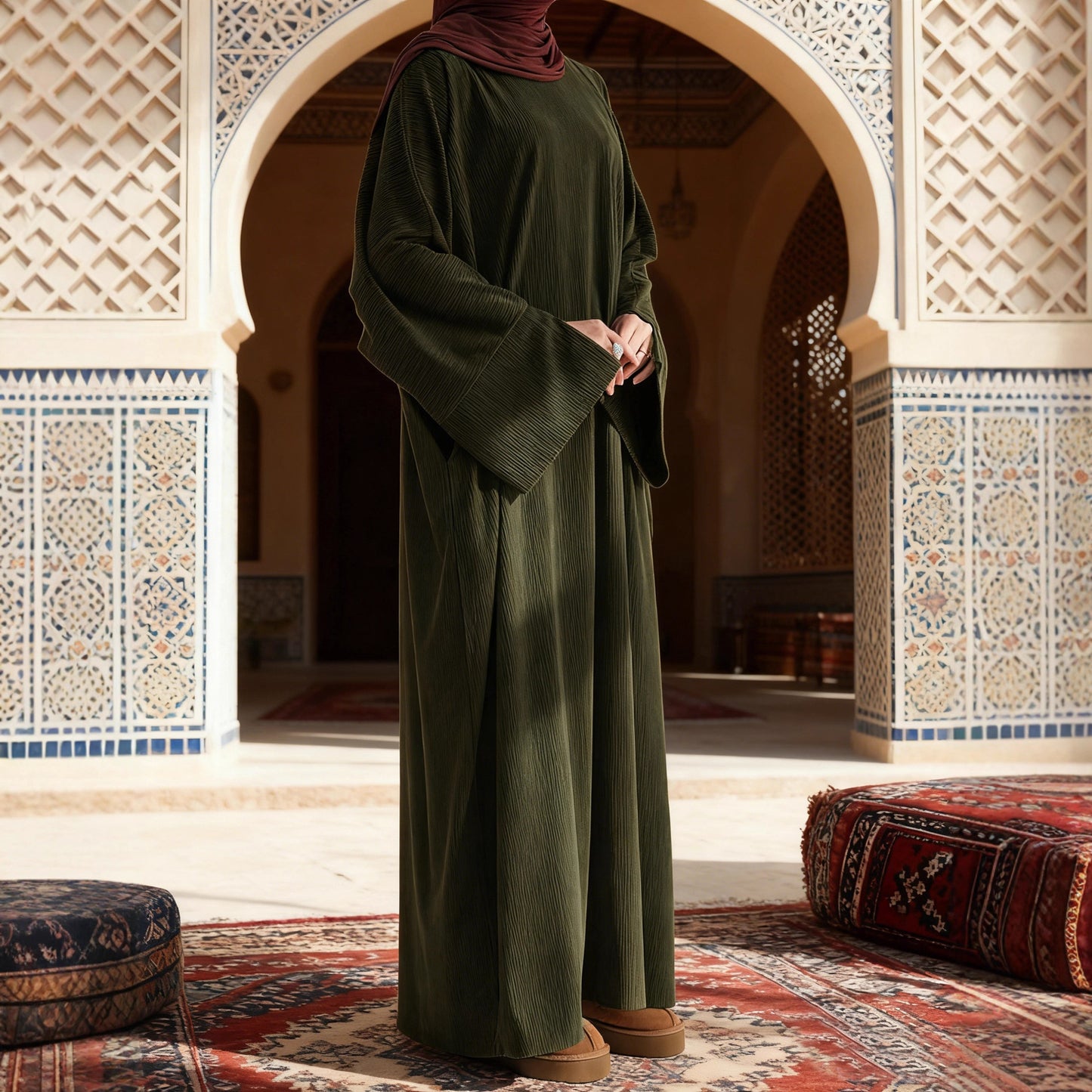 Elegant Muslim Fashion Dresses And Robes From The Middle East