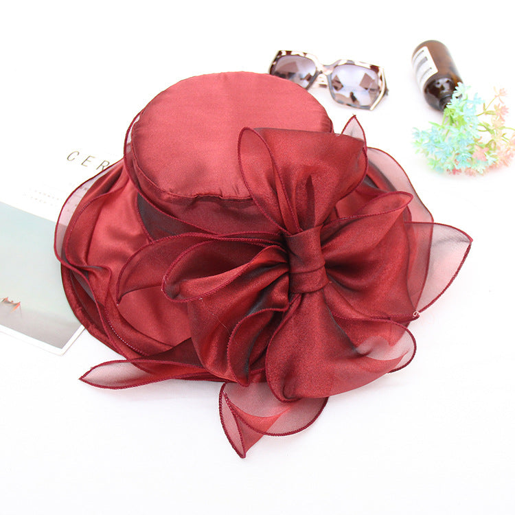 Beach  Large Brim Mesh Sun Hat