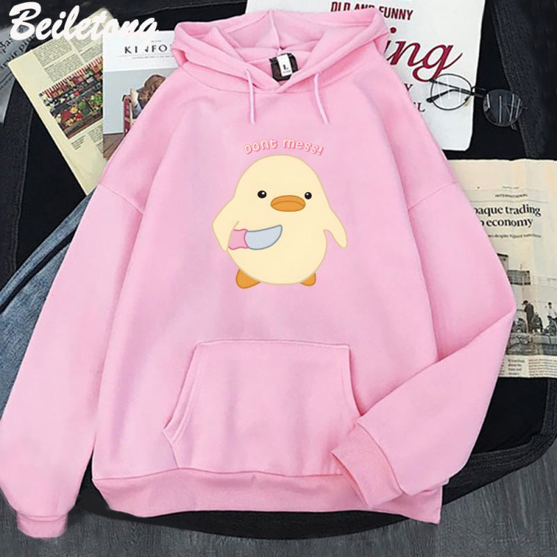 Women's Casual Cartoon Loose Sweater
