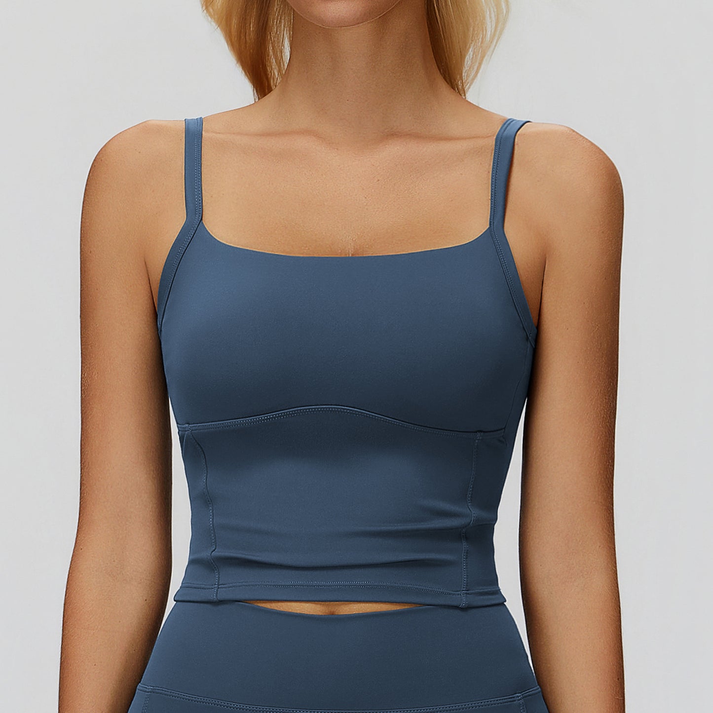 Brushed Yoga Vest Beauty Back Double-shoulder Strap Sports Vest