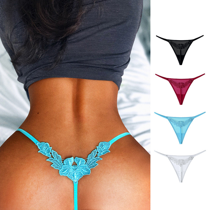 Water Soluble Flower T-back Female