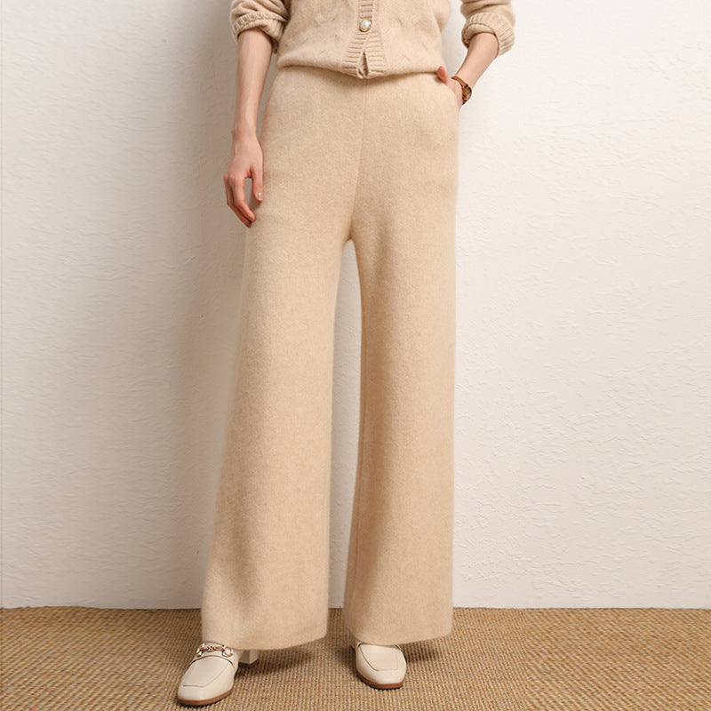 Women's Fashion Straight Casual Temperament Pants