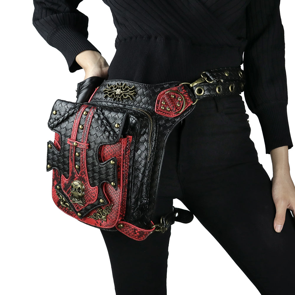 Retro One-Shoulder Outdoor Tactical Leg Bag