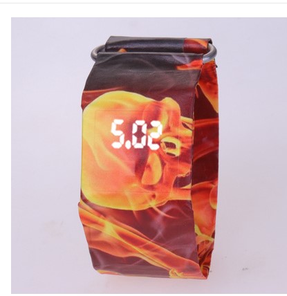Fashion creative smart tear-resistant waterproof paper watch