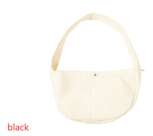 Portable Cross Body Pet Canvas Bag For Going Out