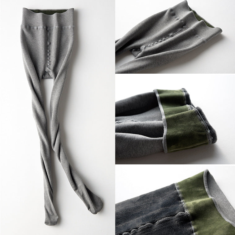 Plus velvet thick ladies bottoming socks