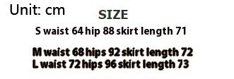 Women's High Waist Plaid Versatile Student Skirt