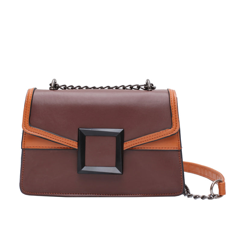 Women's buckle chain shoulder