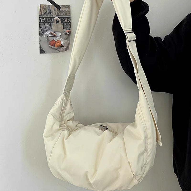 Large Capacity Dumpling Down Cotton Casual Simple All-match Shoulder Bag
