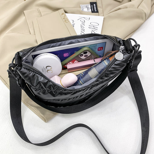 Women's Fashion Feather Single Shoulder Crossbody Bag