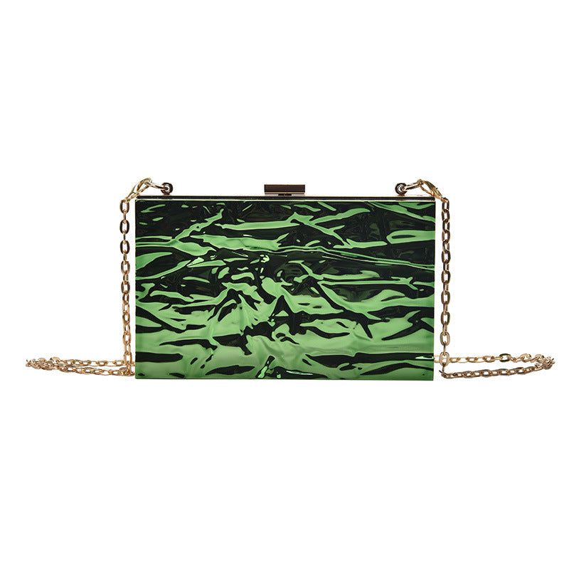 Women's Fashionable Ice Crack Messenger Bag