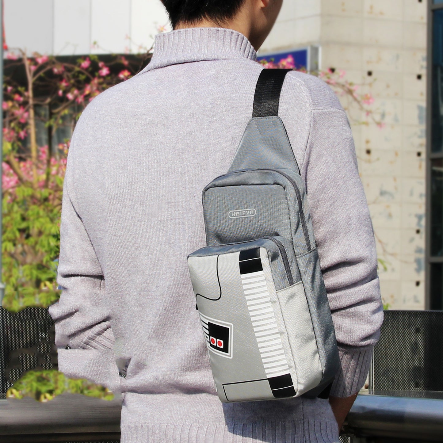 Opbevaring Crossbody Håndtag Multifunktionel Brysttaske