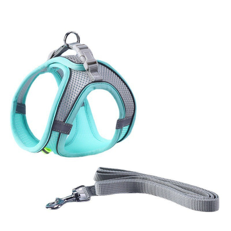 Pet Cat And Dog Universal Breathable Mesh Reflective Adjustable