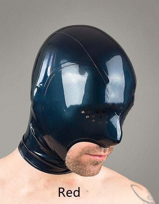 Latex Hood Mask Eye Mesh Mouth Classic