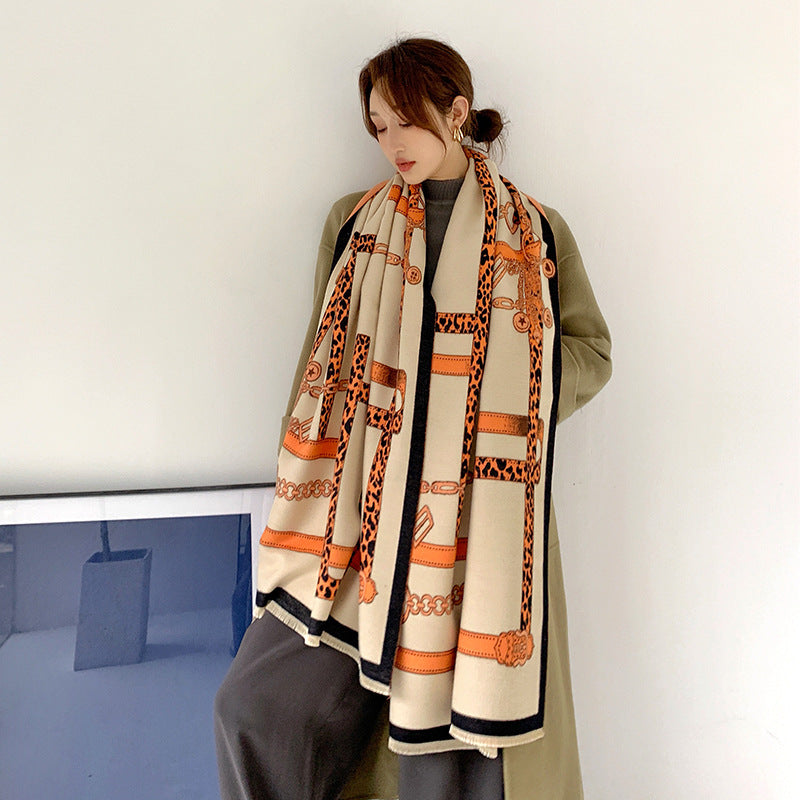 Women's Double Face Cashmere Scarf