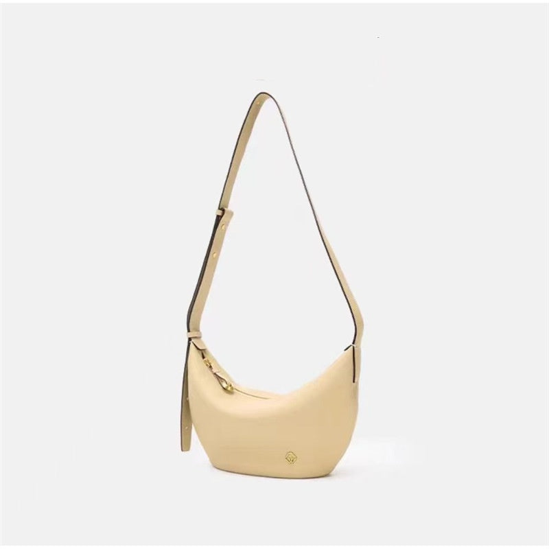 Soft Boat Horn Shoulder Large-capacity Crossbody Bag