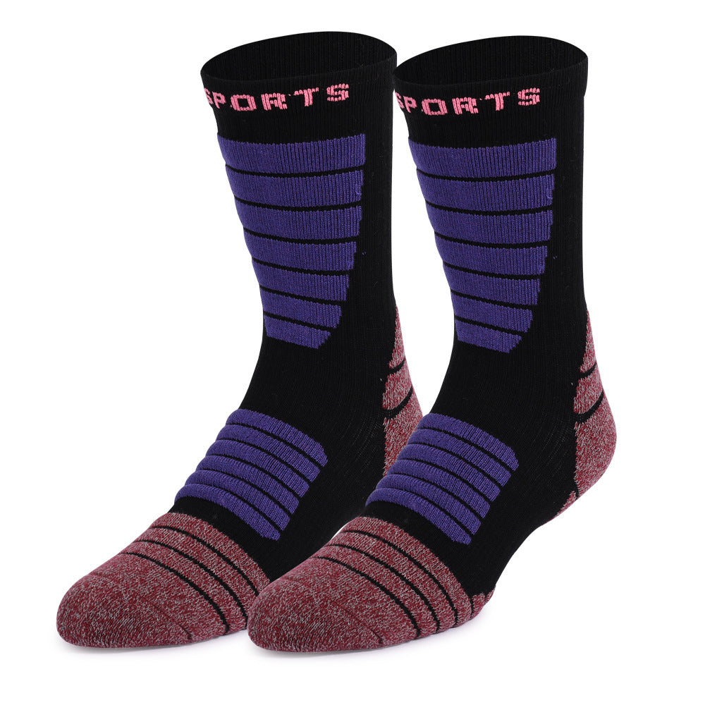 Men's And Women's Fashion Antibacterial Thickened Warm Wool Socks