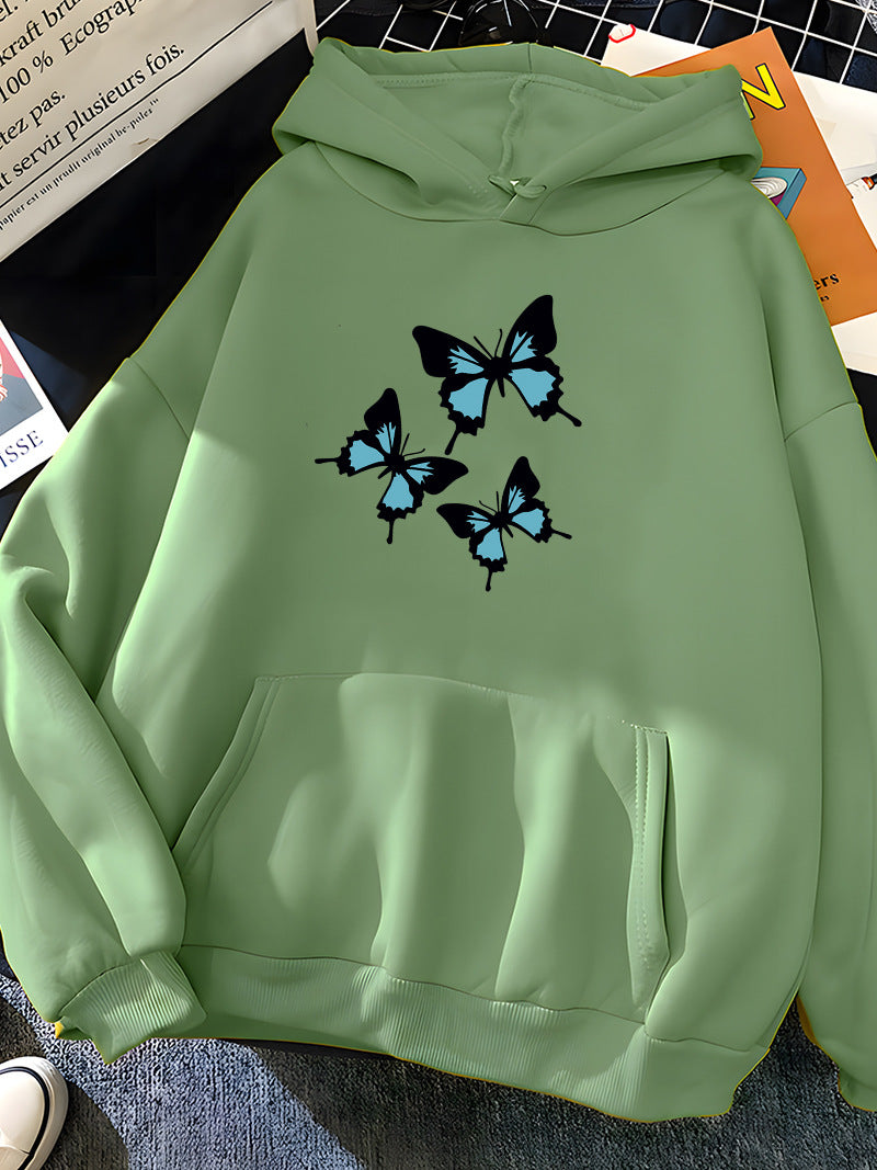 Sweet And Fresh Polyester Hooded Regular Sleeve Long Sleeve Street