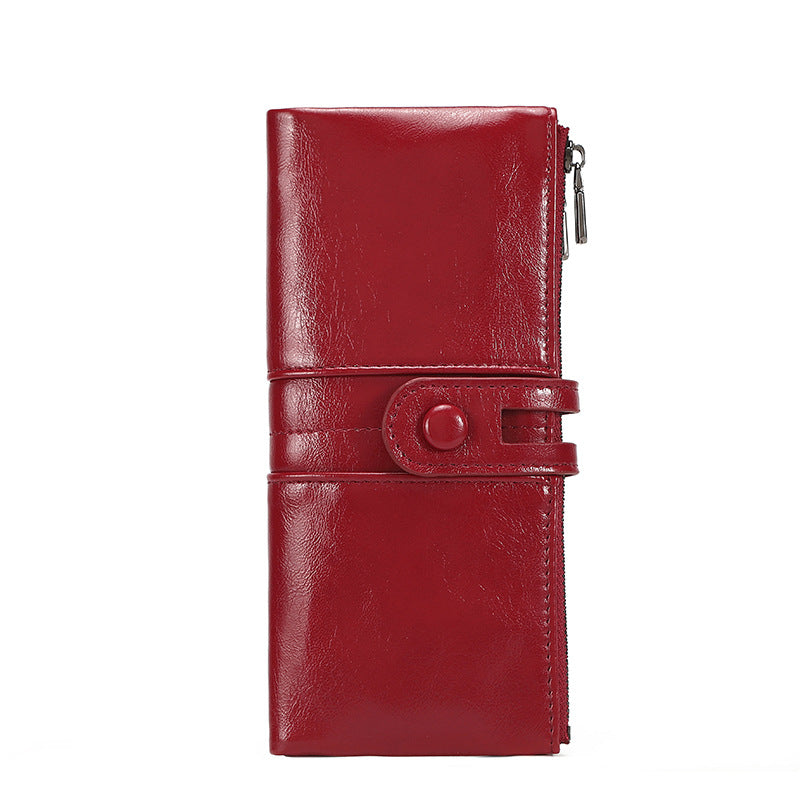 Women's Anti-magnetic Long Vintage Wallet