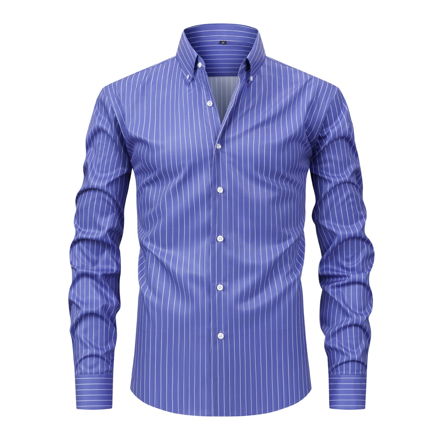 Four-sided Stretch Digital Printing Striped Long Sleeve