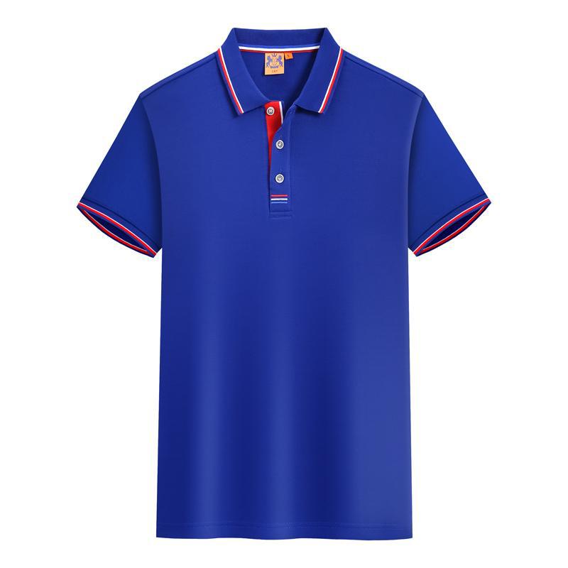 Summer Lapel Short Sleeve Polo Shirt