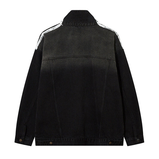 High Street Fashion Brand Loose Leisure Workwear Turn-down Collar Coat