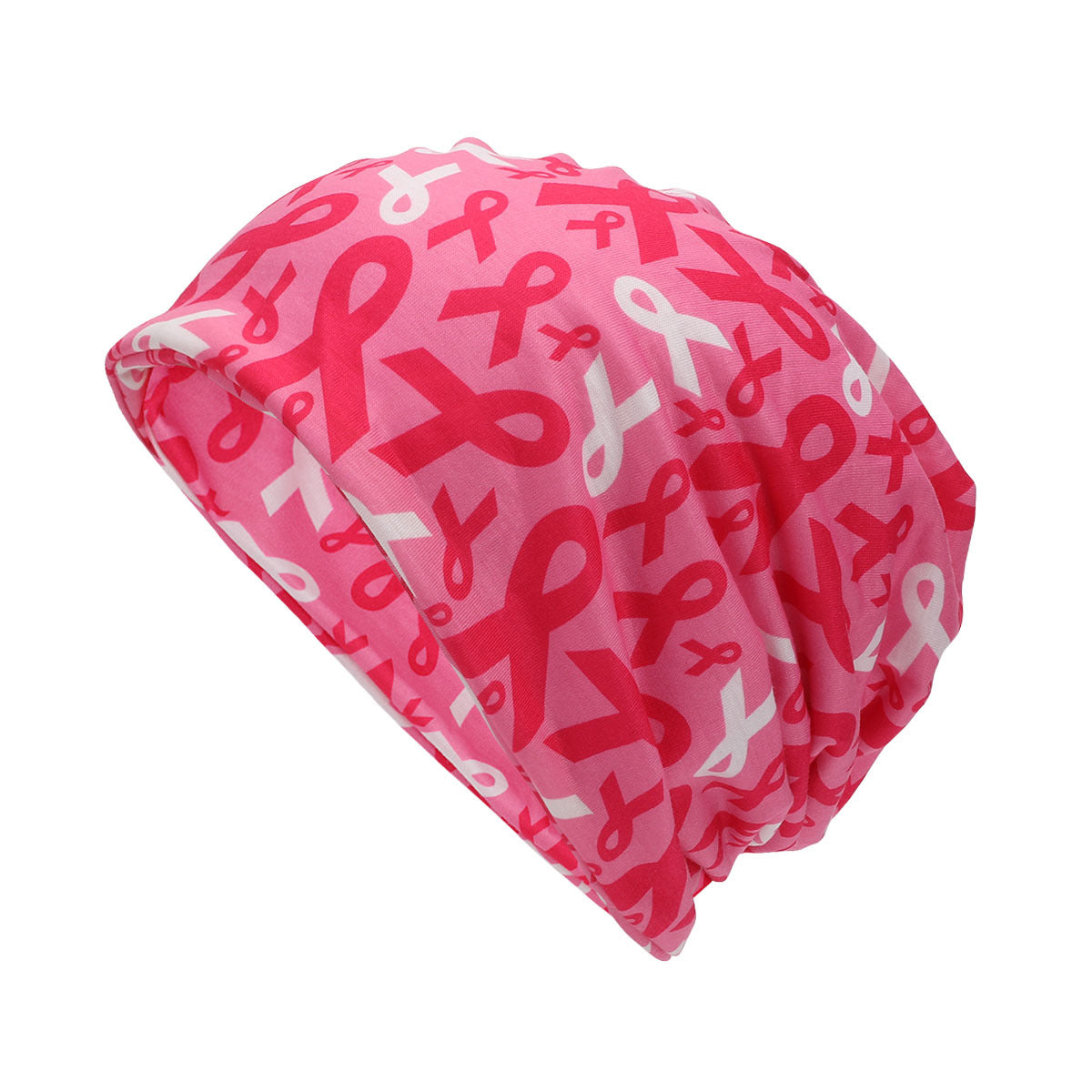 Breast Cancer Awareness Day Patterned Headscarfhat