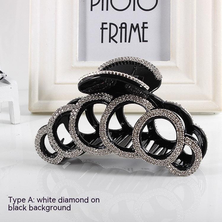 No Plus-sized Hollow Three-dimensional Hair Claw
