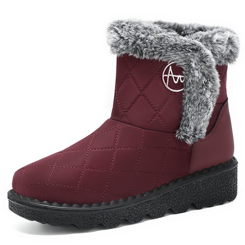 Women's High-top Soft Bottom Outdoor Snow Boots