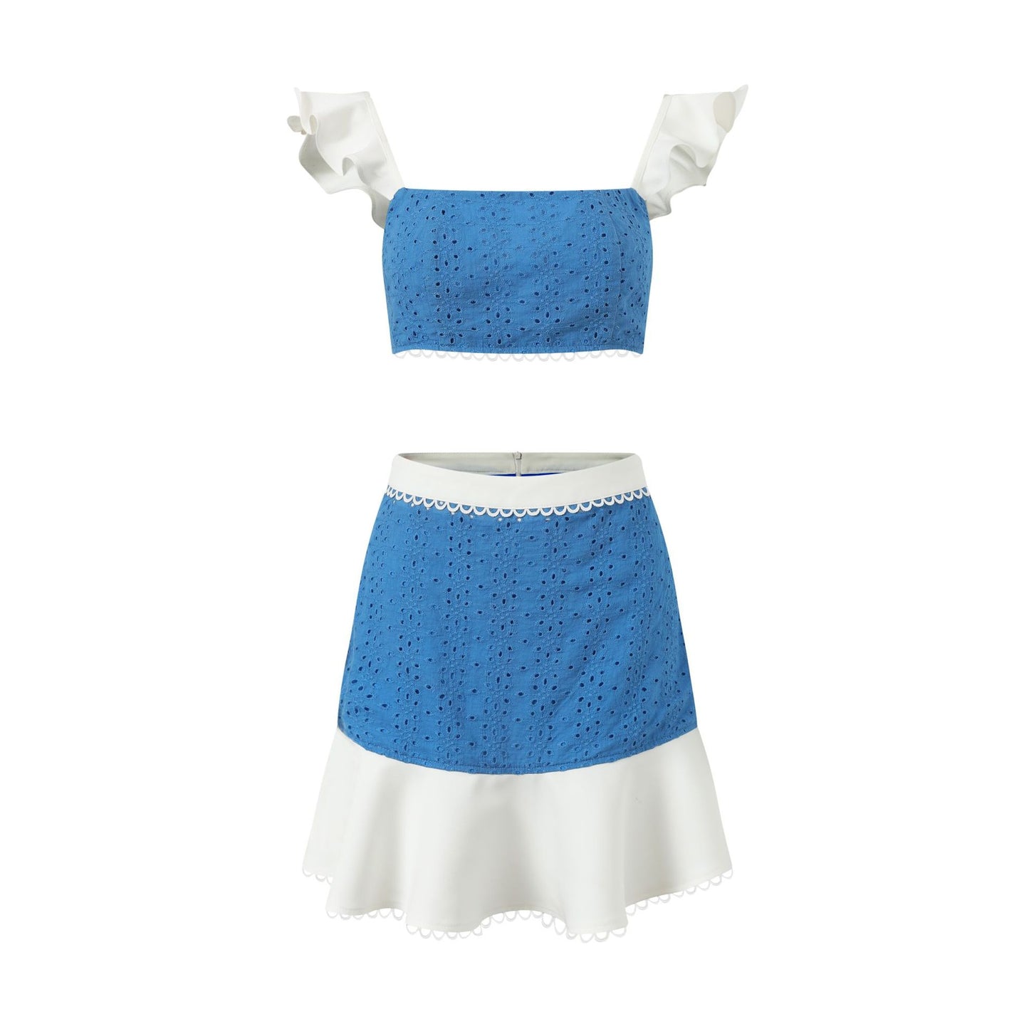 Women's New INS Style Strappy Short Skirt Set