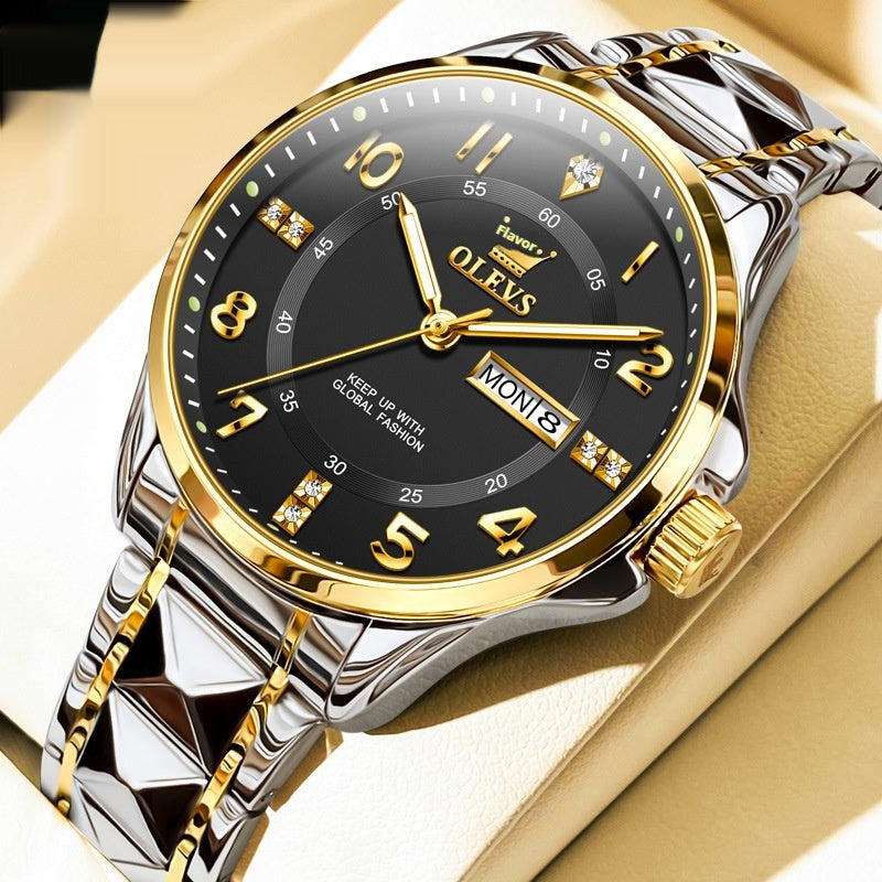 Quartz Simple Casual Couple's Watch Waterproof