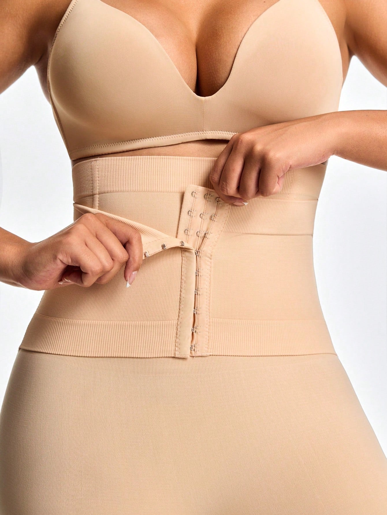 Closure Shapewear Shorts - Tummy & Waist Control With Natural Butt-Lift