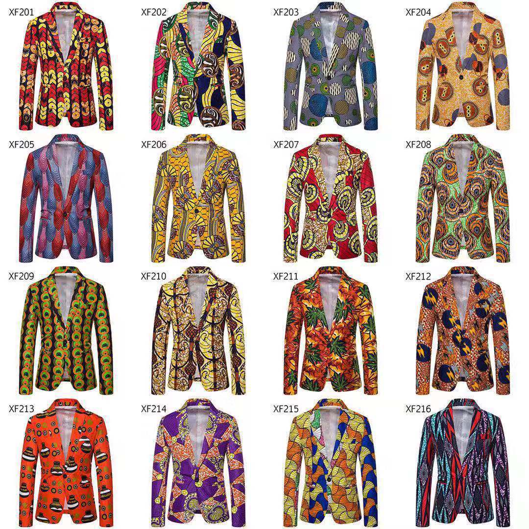 Indian Ethnic Style Men's Single Breasted Leisure Suit