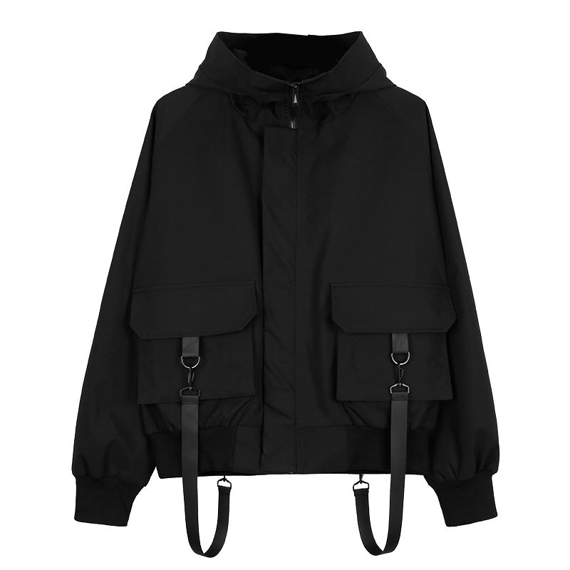 Men's Fashion Function Wind High Collar Jacket