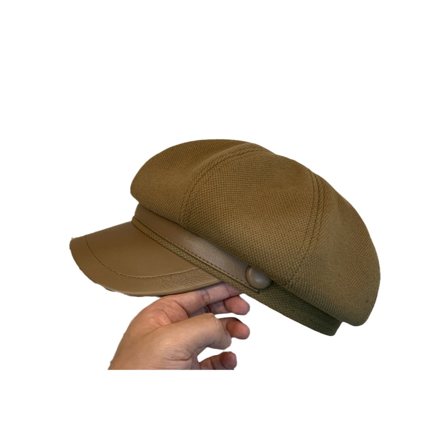 Autumn And Winter Women's Woolen Octagonal Cap Beret
