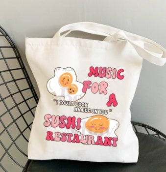 Music For Sushi House Canvas Bag
