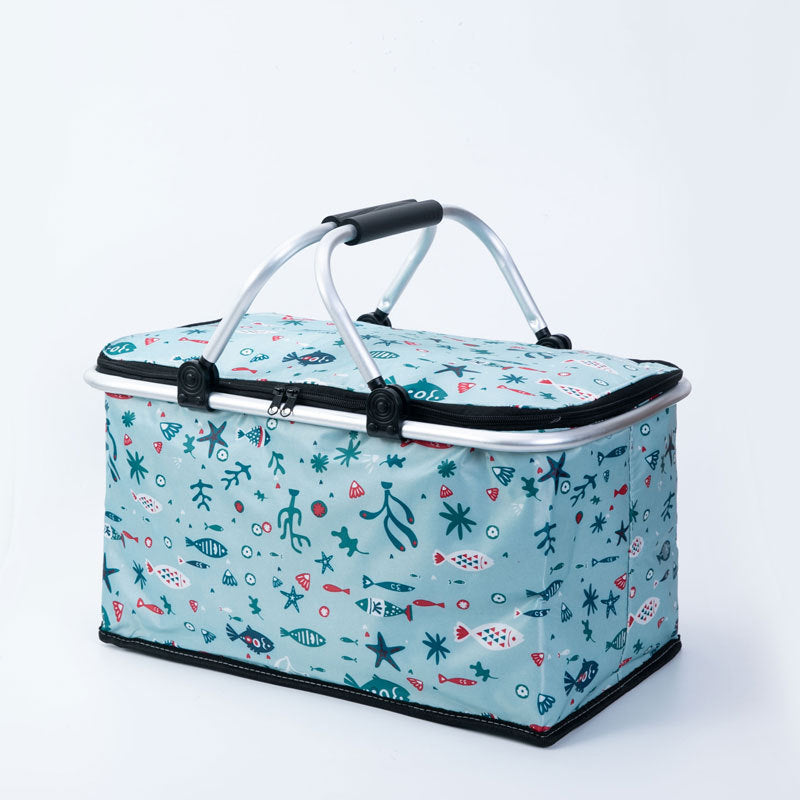 Insulation Picnic Basket Foldable And Portable Outdoor Ice Pack