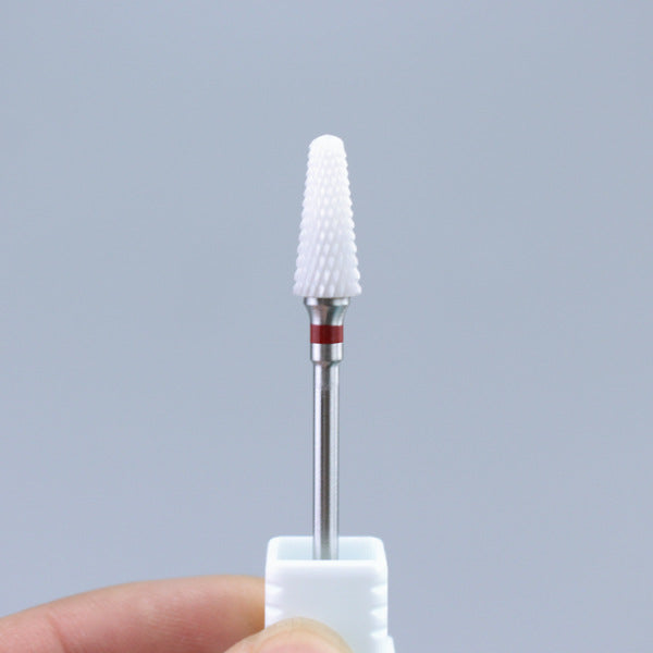 Tungsten Steel Ceramic Nail Polisher Grinding Head Accessories Tool