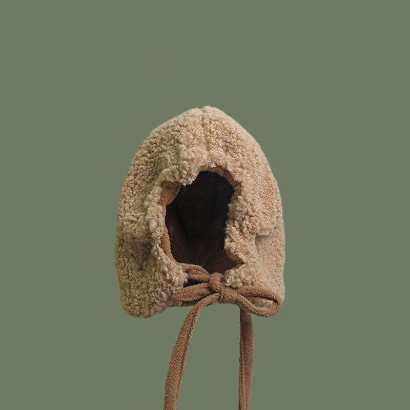 Women's Cute Plush Leifeng Hat With Ear Protection