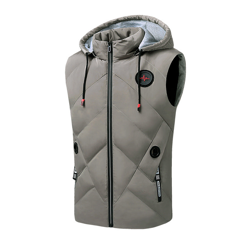 Down Cotton Vest Men's Coat