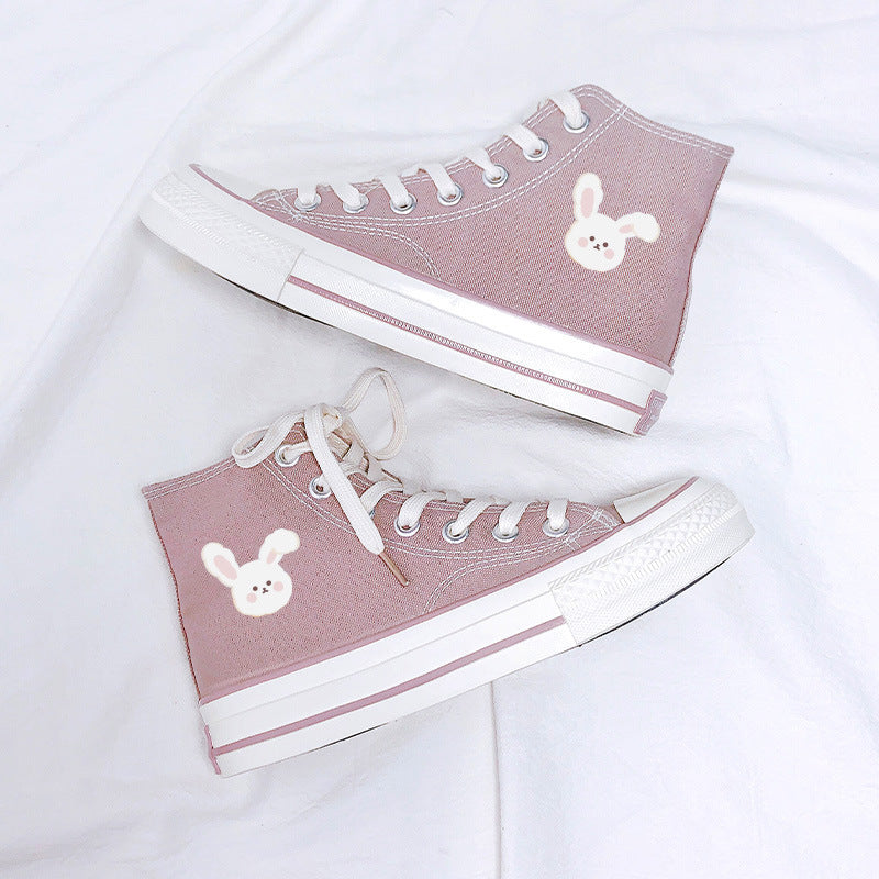 Girlfriends Canvas High Top Sneakers
