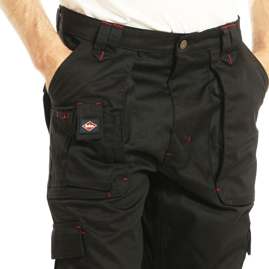 Lee Cooper herr Triple-genähtes Multi-werkzeug-taschen-klassiker Fracht Kneepad Taschen Arbeitssicherheit Byxor (1-pack)