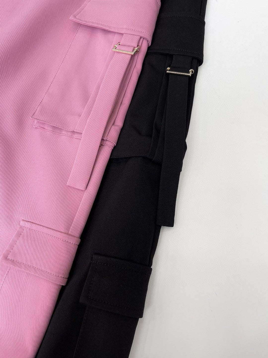 Millennium Spice Multi-pocket Straight Drawstring Cargo Pants