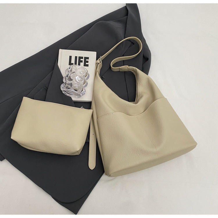 Women's Versatile Fashionable Large-capacity Shoulder Bag