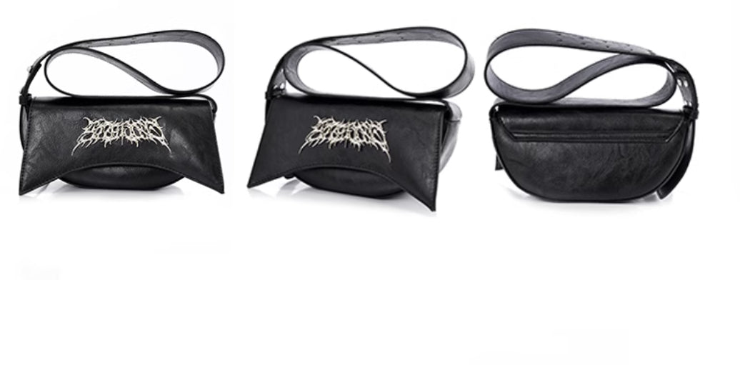 Dark Hot Girl Neutral Y2K Thorn Retro Underarm Shoulder Bag
