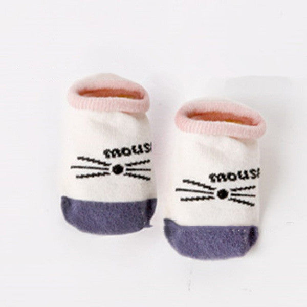 Summer Cartoon Print Baby Non-slip Floor Socks