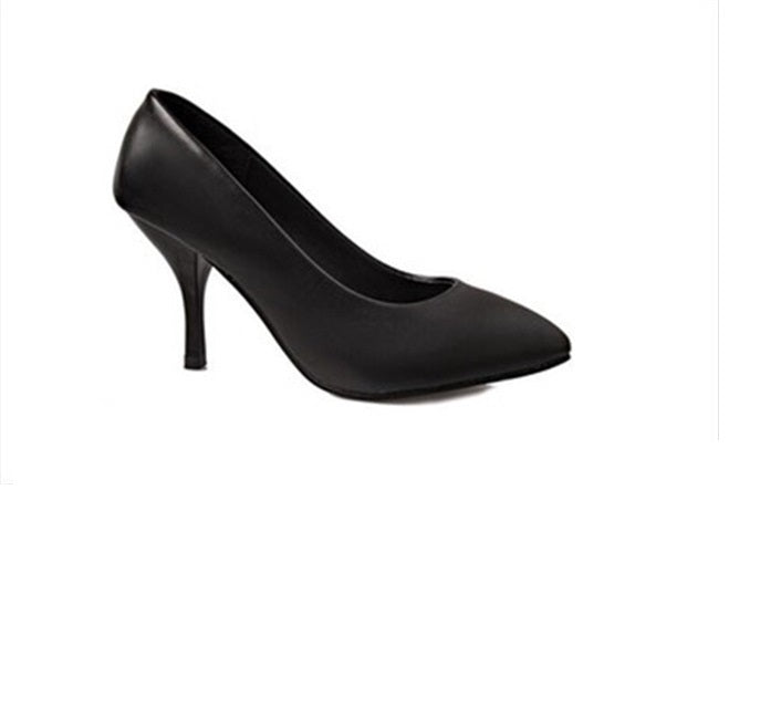 Moccasins Mom All-match Women's Semi-stiletto High Heels