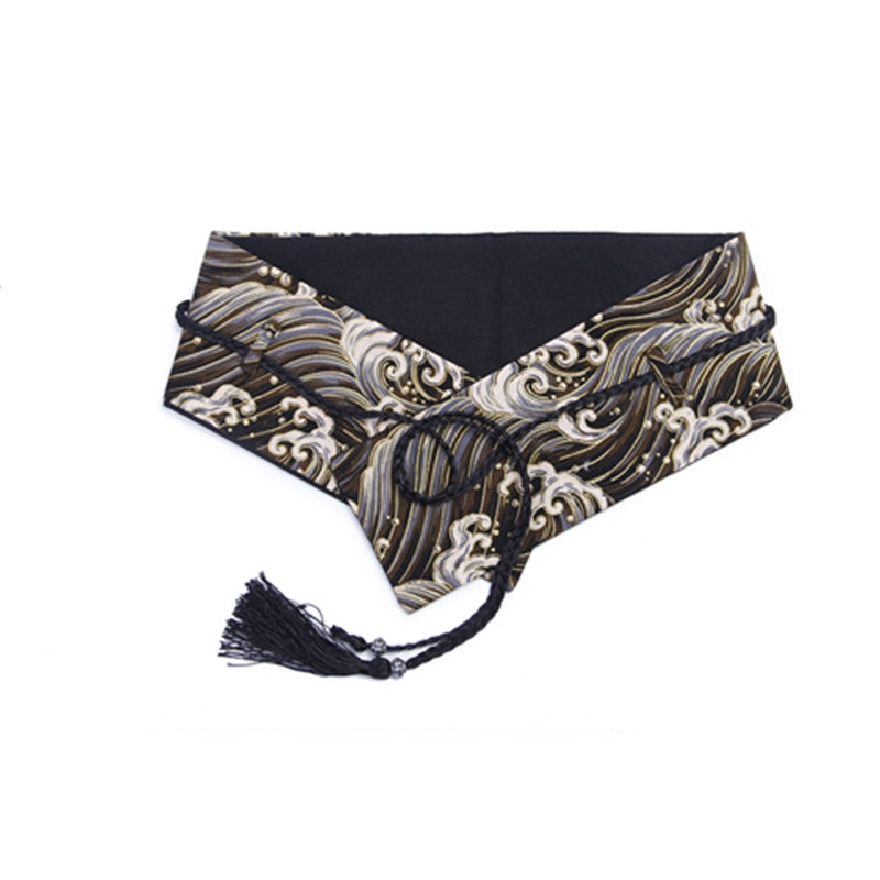 Decorative Japanese Style Retro Waist Tassel Strap